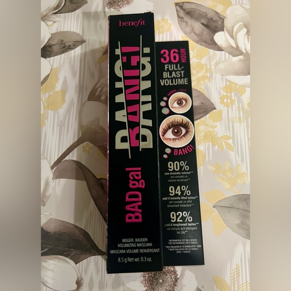 Benefit Cosmetics BADgal BANG! Mascara- Bold Black ✨NIB✨